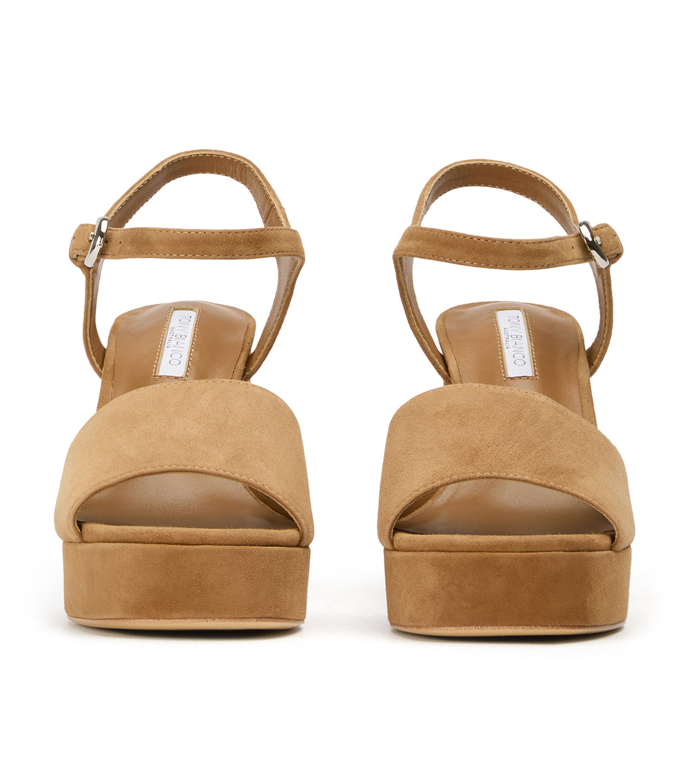 Tony Bianco Farrah Taupe Suede - Taupe Suede