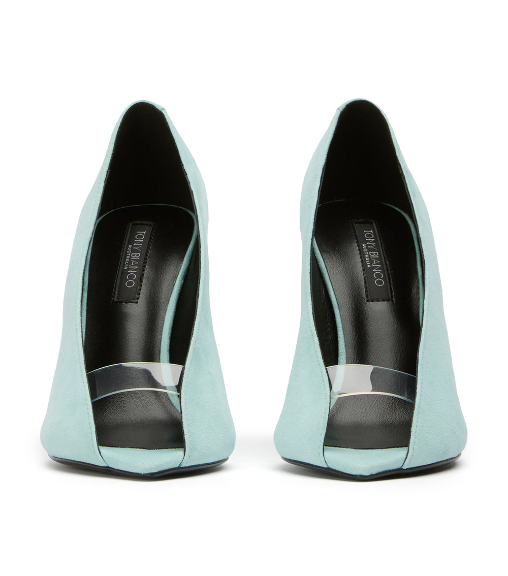 Tony Bianco Matrix Turquoise suede - Turquoise suede