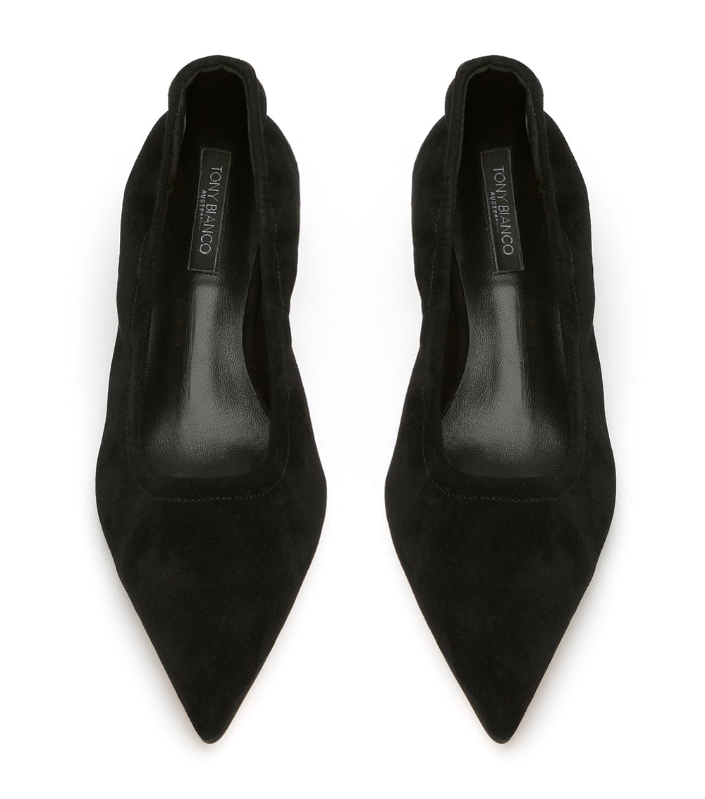 Tony Bianco Costa Black Suede - Black Suede