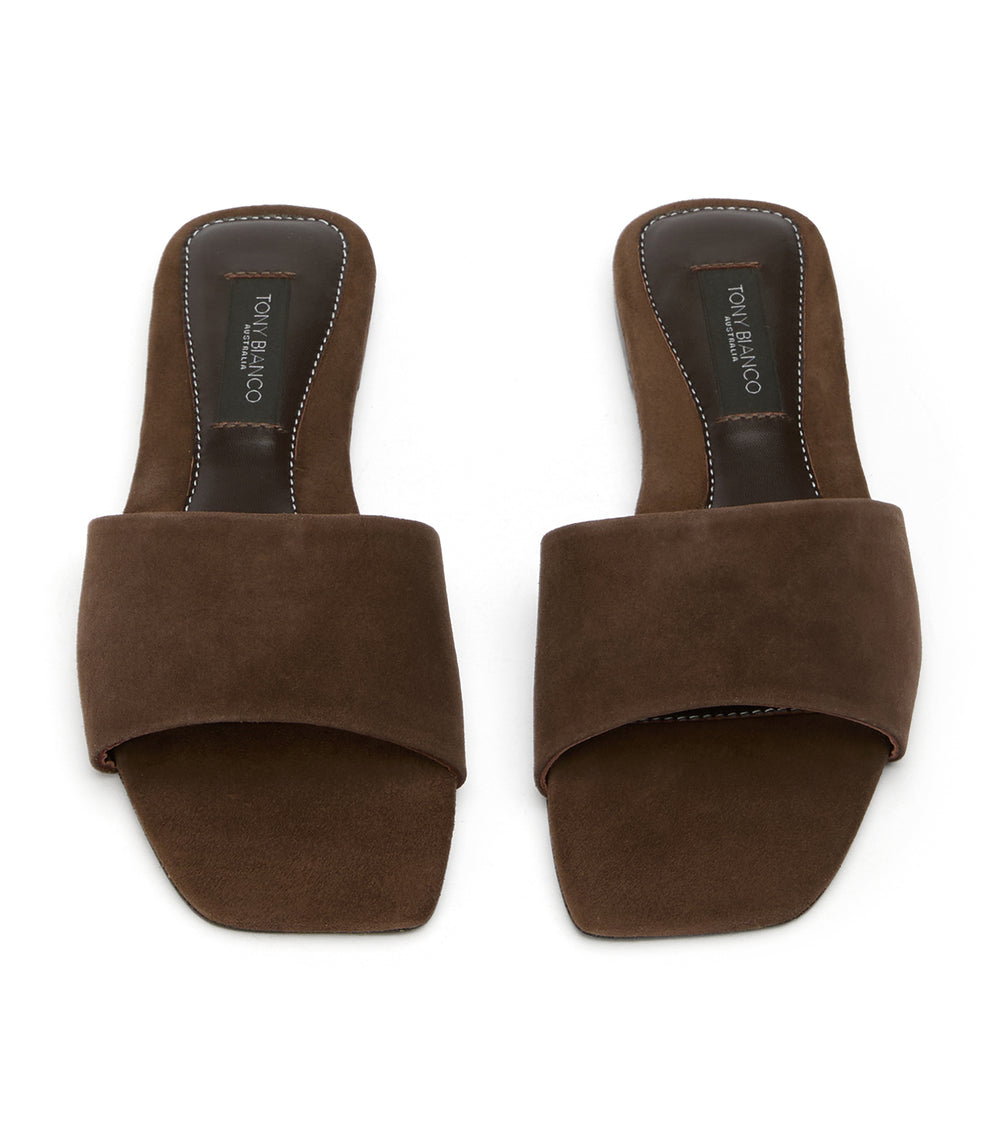 Tony Bianco Ripper Espresso Suede - Espresso Suede