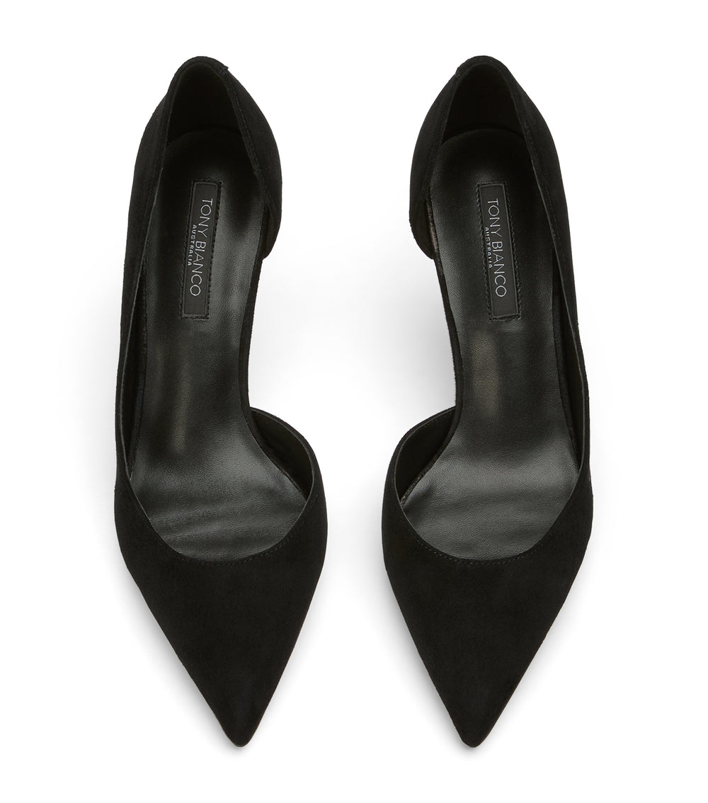 Tony Bianco Paris Black Suede - Black Suede
