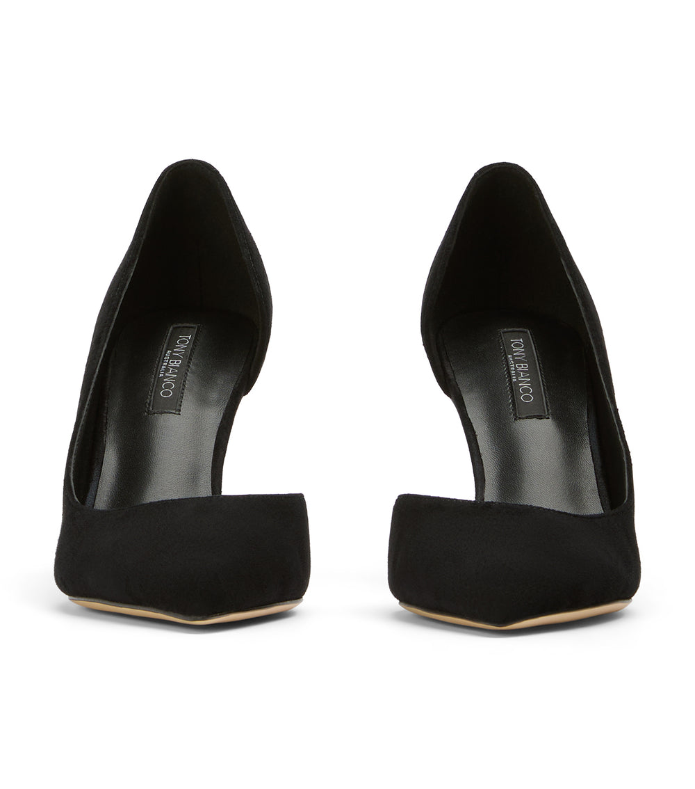 Tony Bianco Paris Black Suede - Black Suede