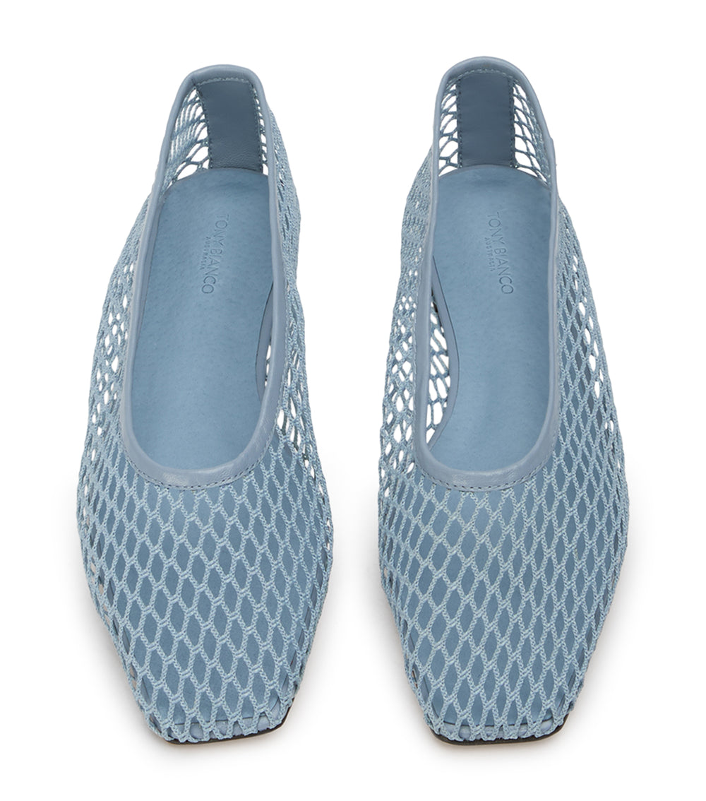 Tony Bianco Buzz Denim Mesh - Denim Mesh