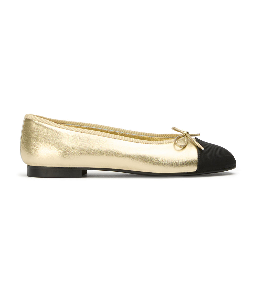 Tony Bianco Robyn Gold Nappa/Black Grosgrain - Gold Nappa/Black Grosgrain Tony Bianco Robyn Gold Nappa/Black Grosgrain - Gold Nappa/Black Grosgrain