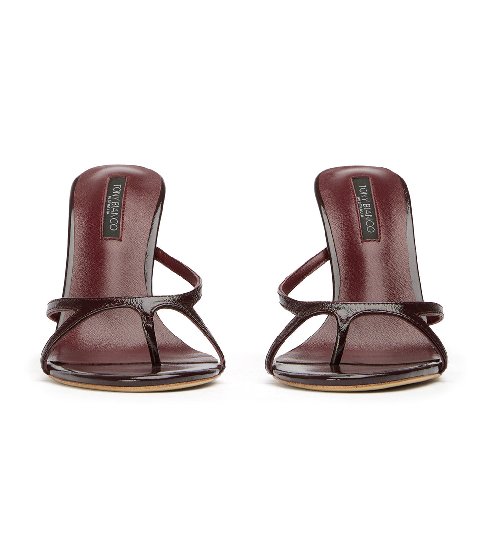 Tony Bianco Dima Vino Nappa Patent - Vino Nappa Patent