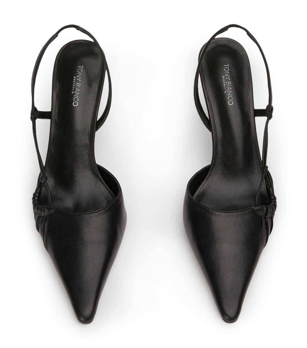 Tony Bianco Sakai Black Nappa - Black Nappa