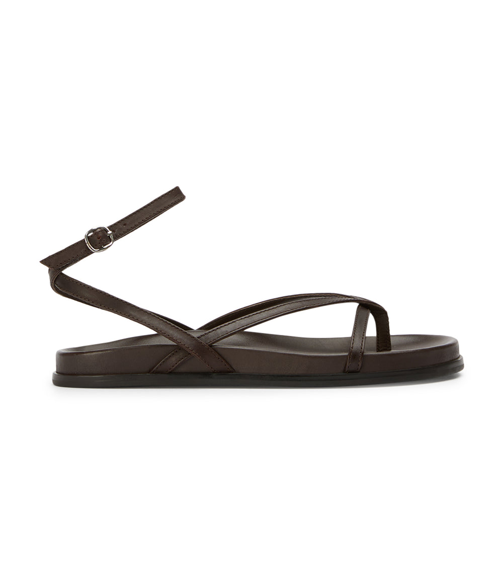 Tony Bianco Lucie Chocolate Nappa - Chocolate Nappa