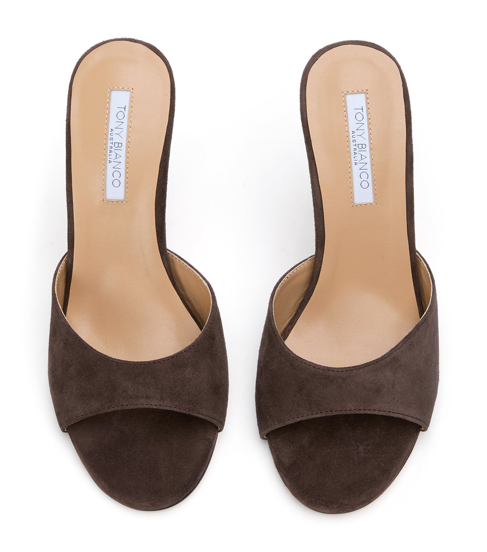 Tony Bianco Victoria Espresso Suede - Espresso Suede