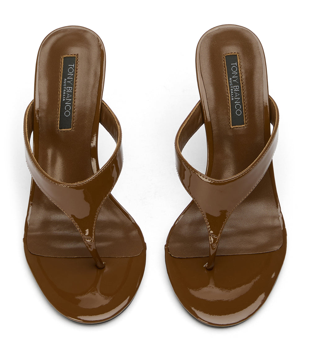 Tony Bianco Dynasty Mocha Patent - Mocha Patent