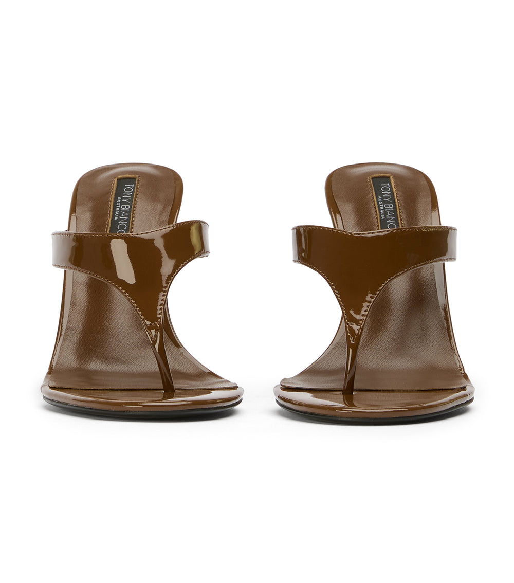 Tony Bianco Dynasty Mocha Patent - Mocha Patent