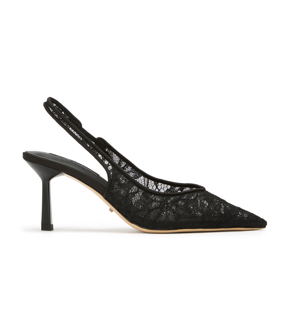 Tony Bianco Breeze Black Brocade - Black Brocade