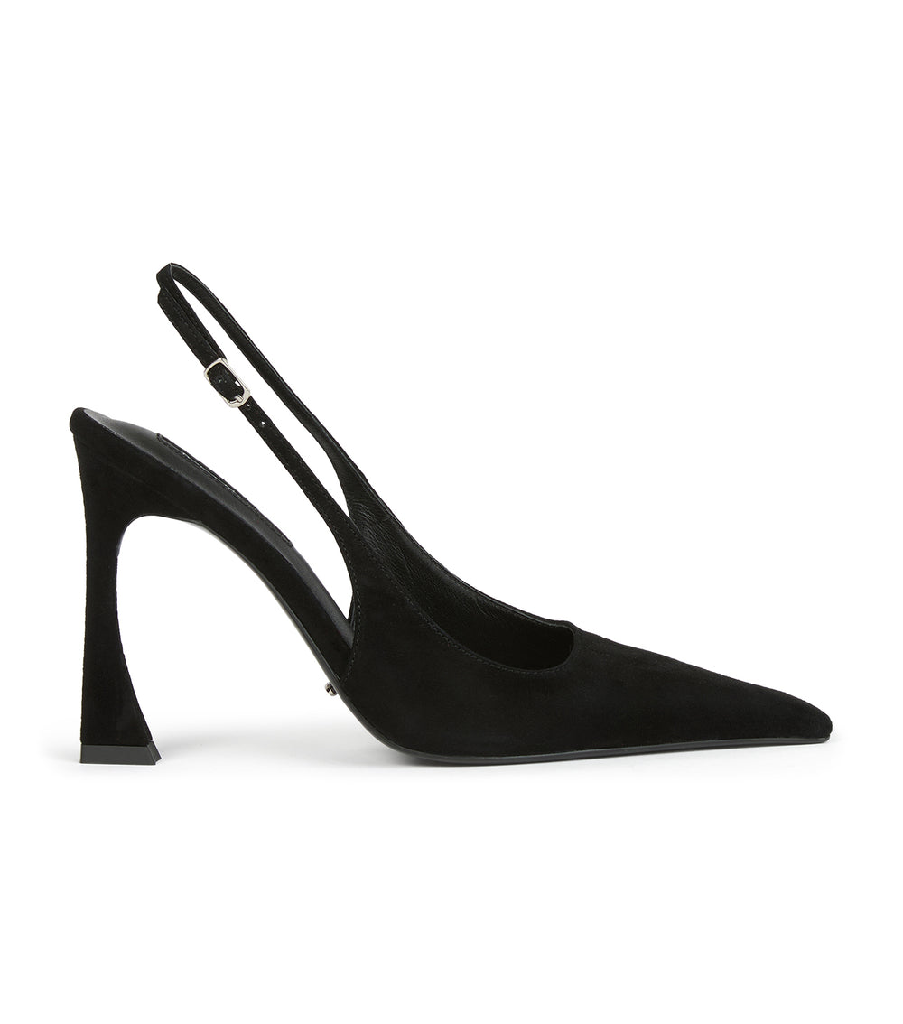 Tony Bianco Sassy Black Suede - Black Suede