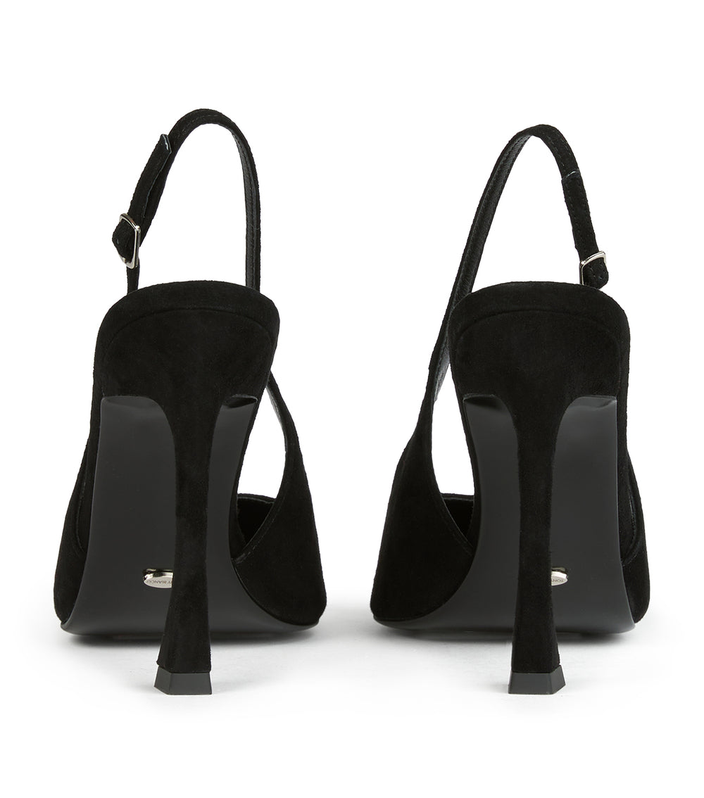Tony Bianco Sassy Black Suede - Black Suede