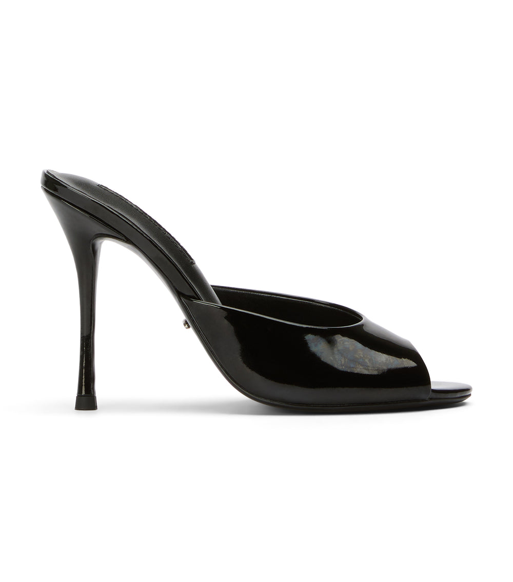 Tony Bianco Sandra Black Patent - Black Patent