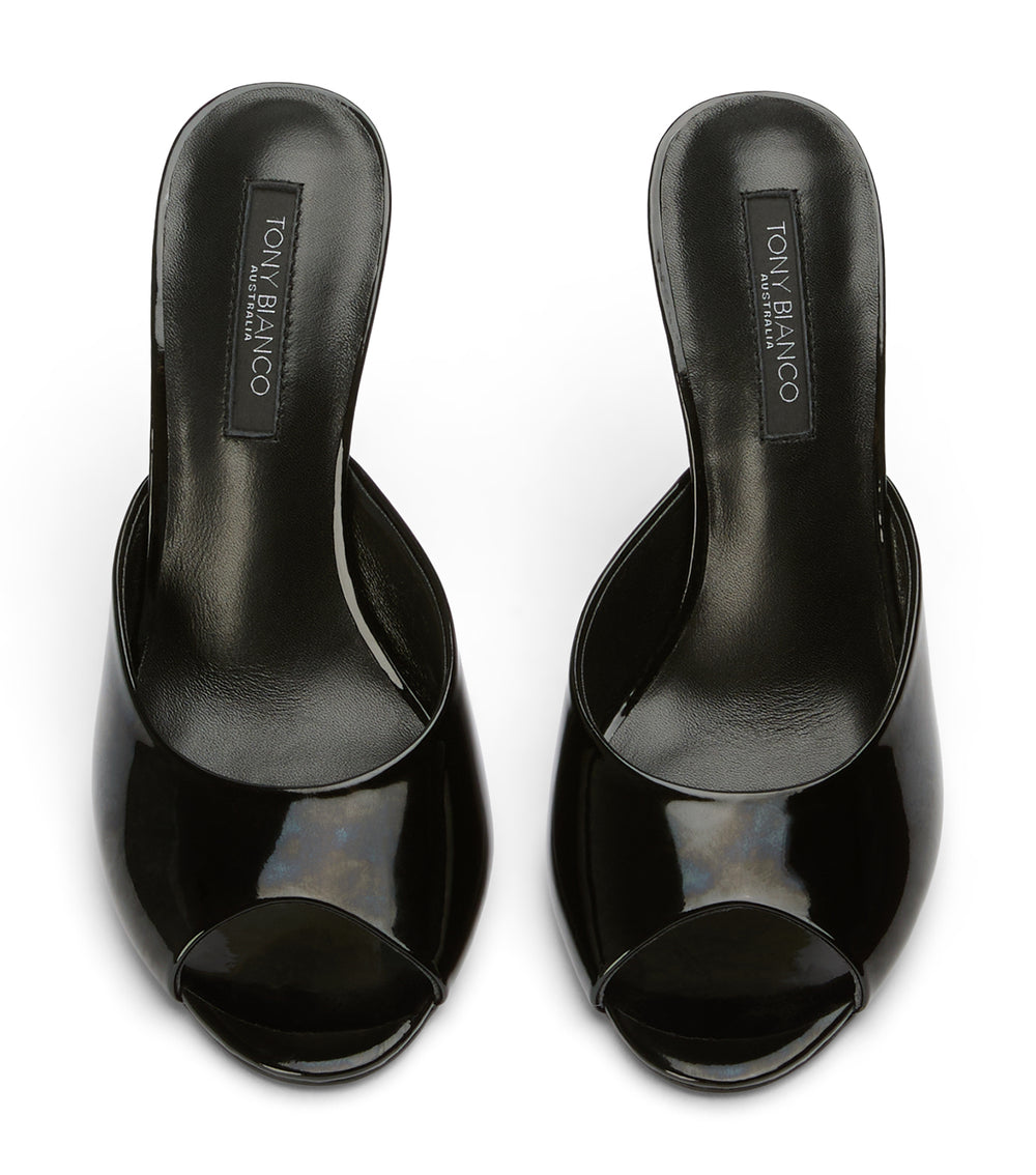 Tony Bianco Sandra Black Patent - Black Patent