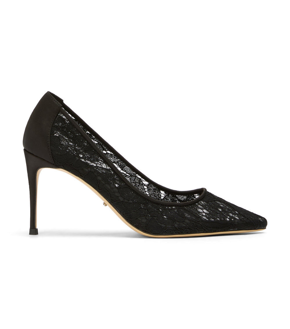 Tony Bianco Paxos Black Brocade - Black Brocade