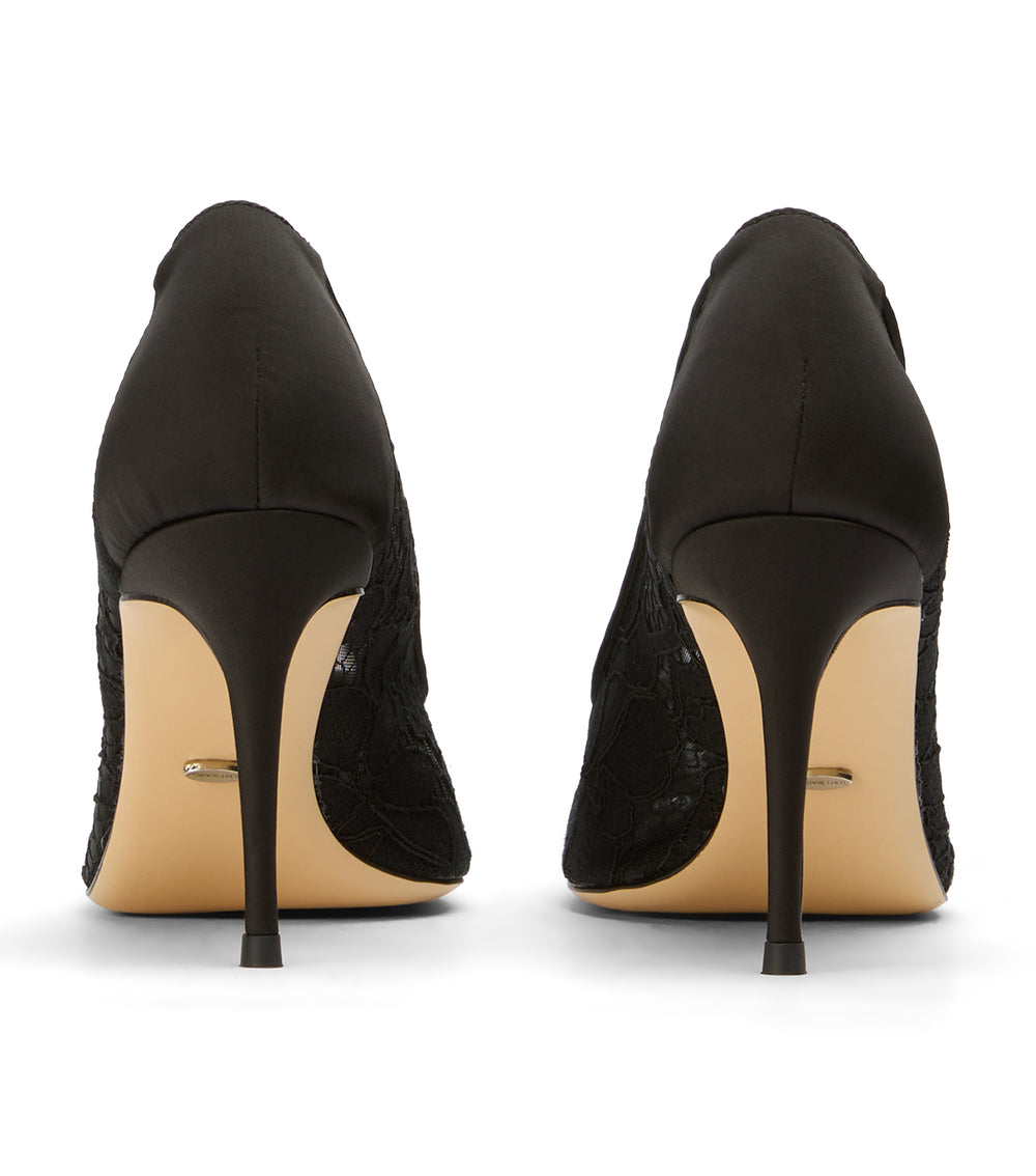 Tony Bianco Paxos Black Brocade - Black Brocade