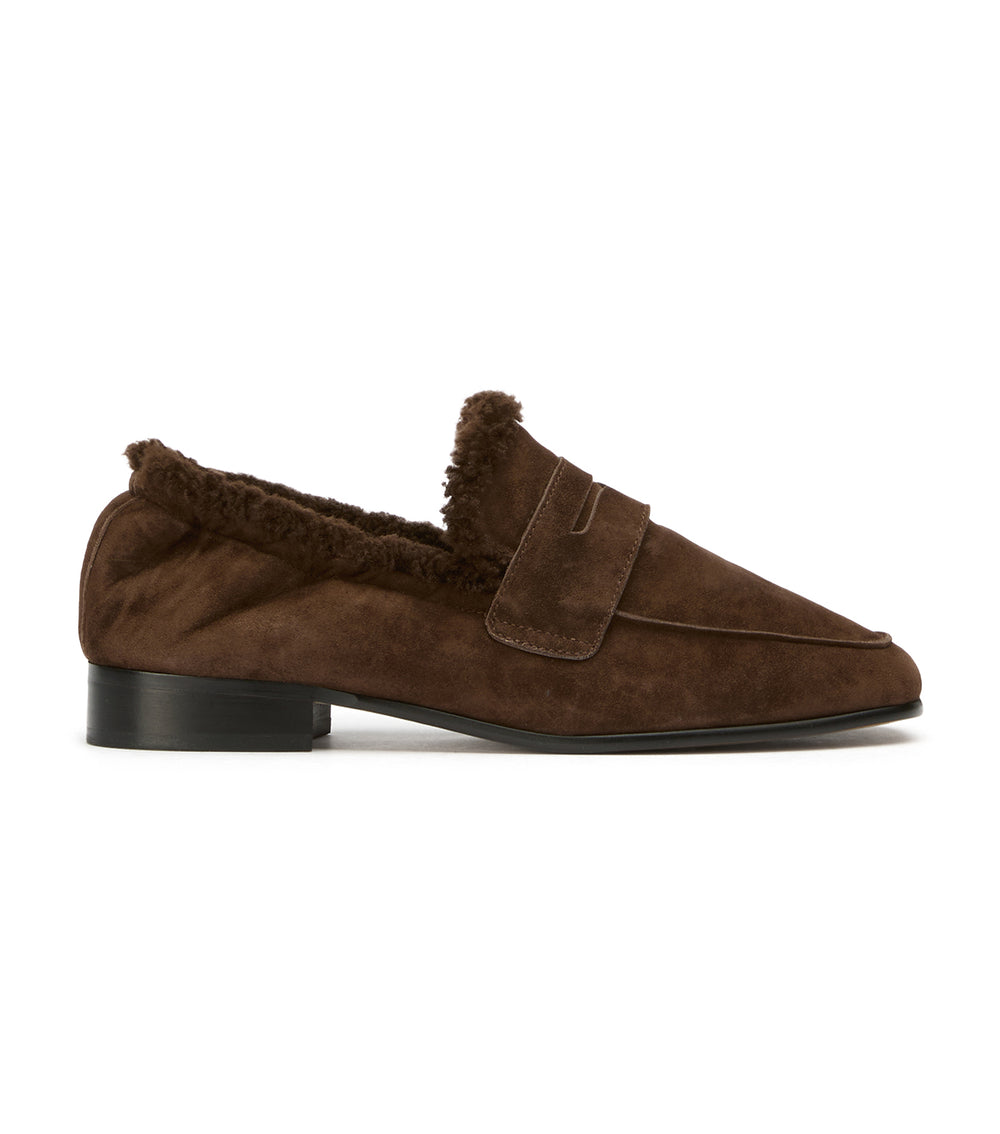 Tony Bianco Gloria Espresso Suede/Shearling - Espresso Suede/Shearling