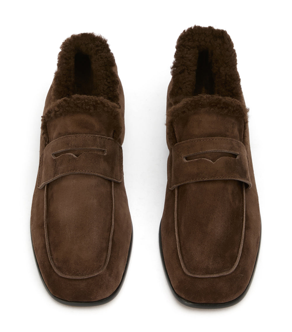 Tony Bianco Gloria Espresso Suede/Shearling - Espresso Suede/Shearling