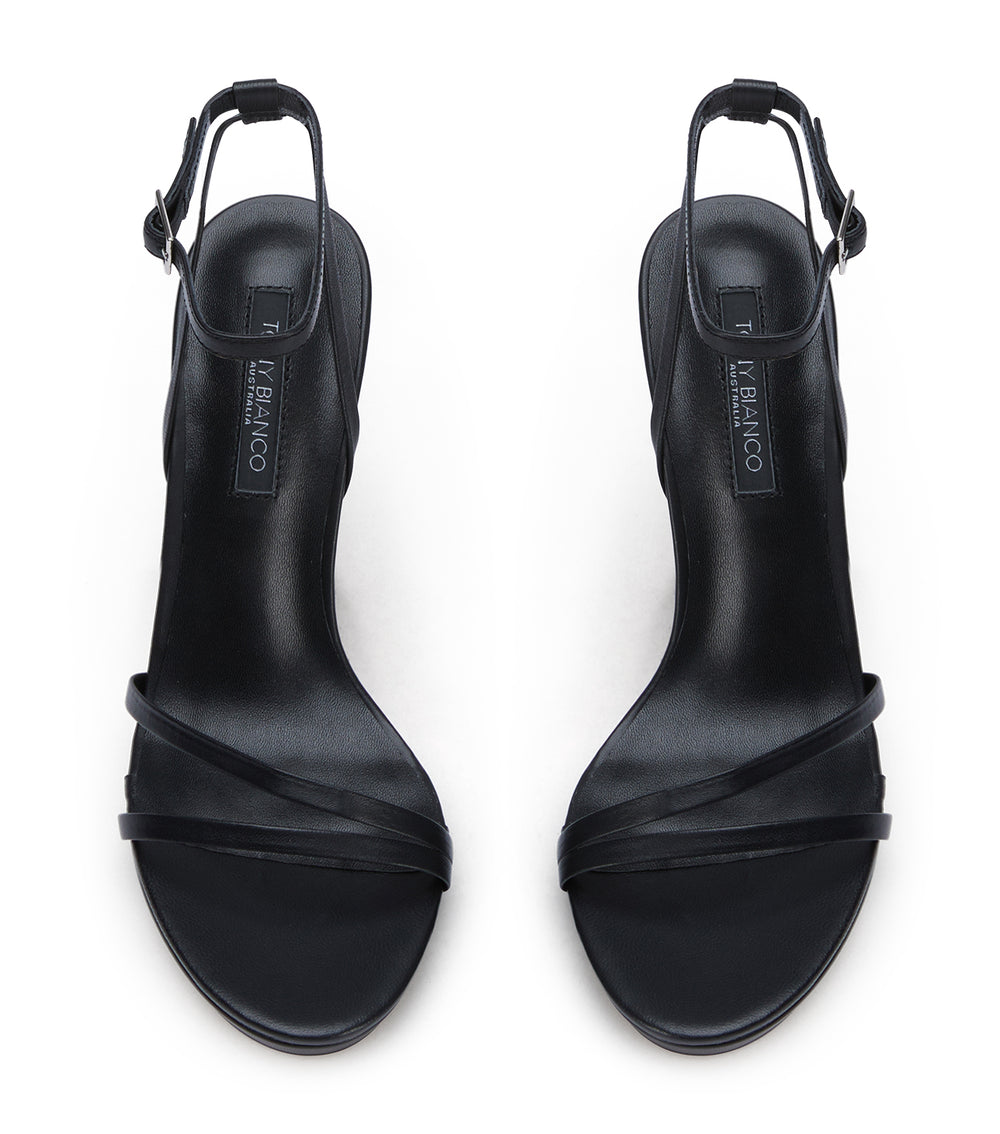 Tony Bianco Sage Black Nappa - Black Nappa