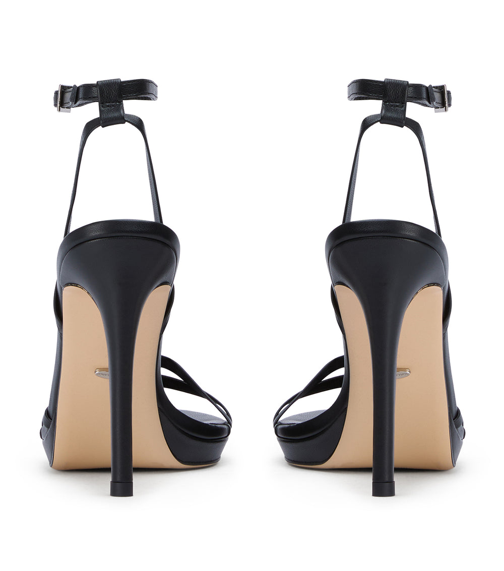 Tony Bianco Sage Black Nappa - Black Nappa