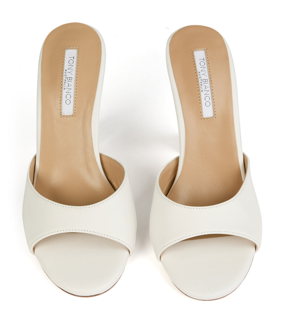 Tony Bianco Victoria White Nappa - White Nappa