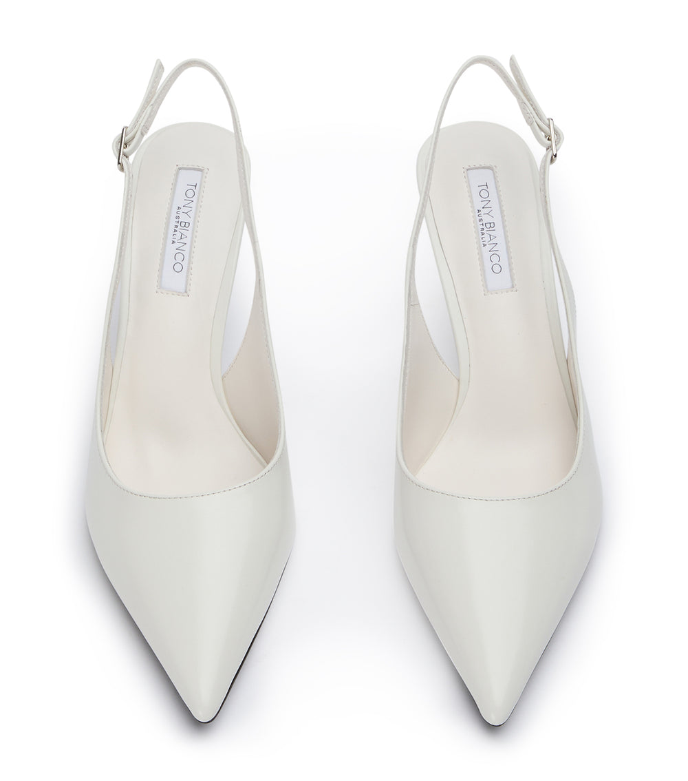 Tony Bianco Baz White Hi Shine - White Hi Shine