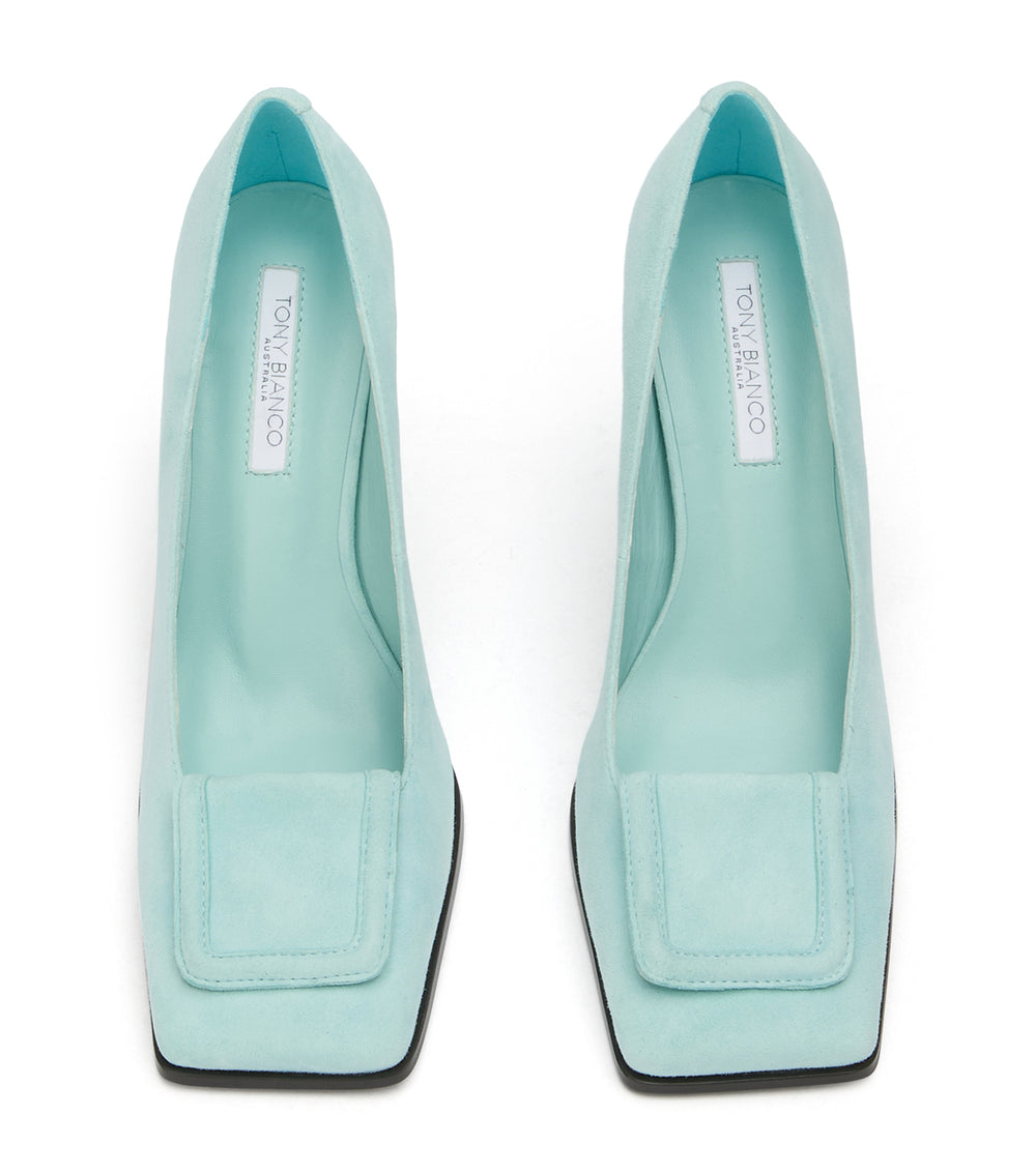 Tony Bianco Lili Turquoise Suede - Turquoise Suede