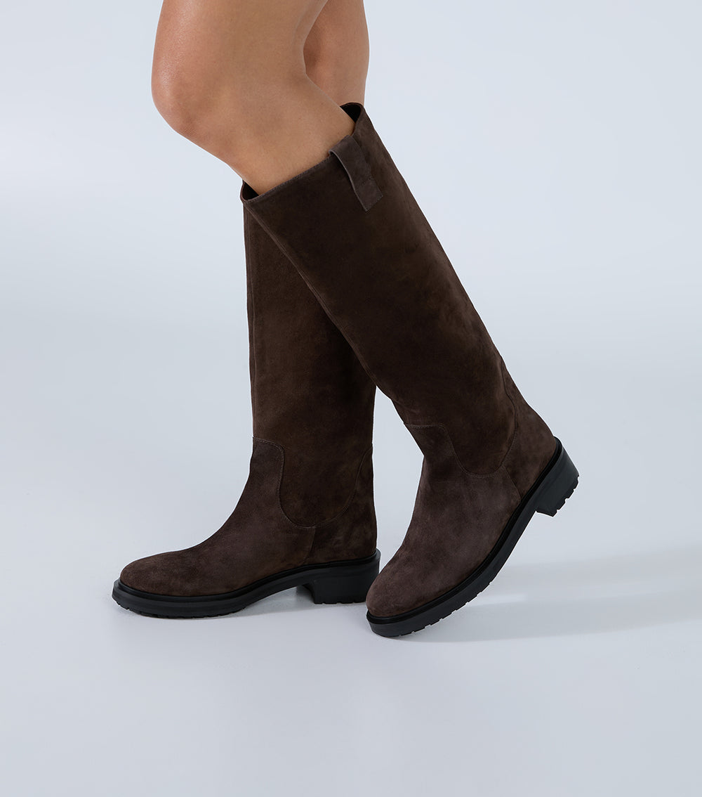 Tony Bianco Hayes Espresso Suede - Espresso Suede