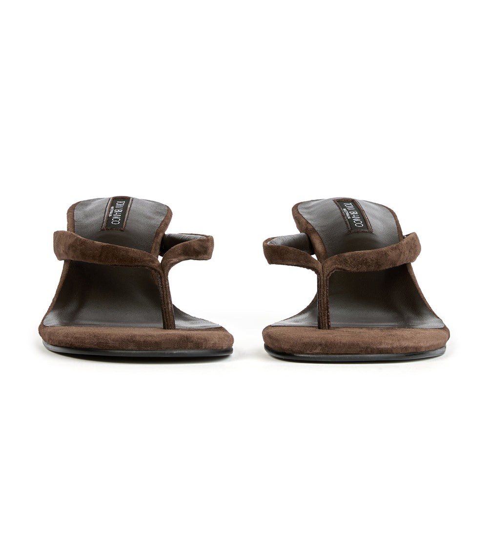 Tony Bianco Edgy Espresso Suede - Espresso Suede
