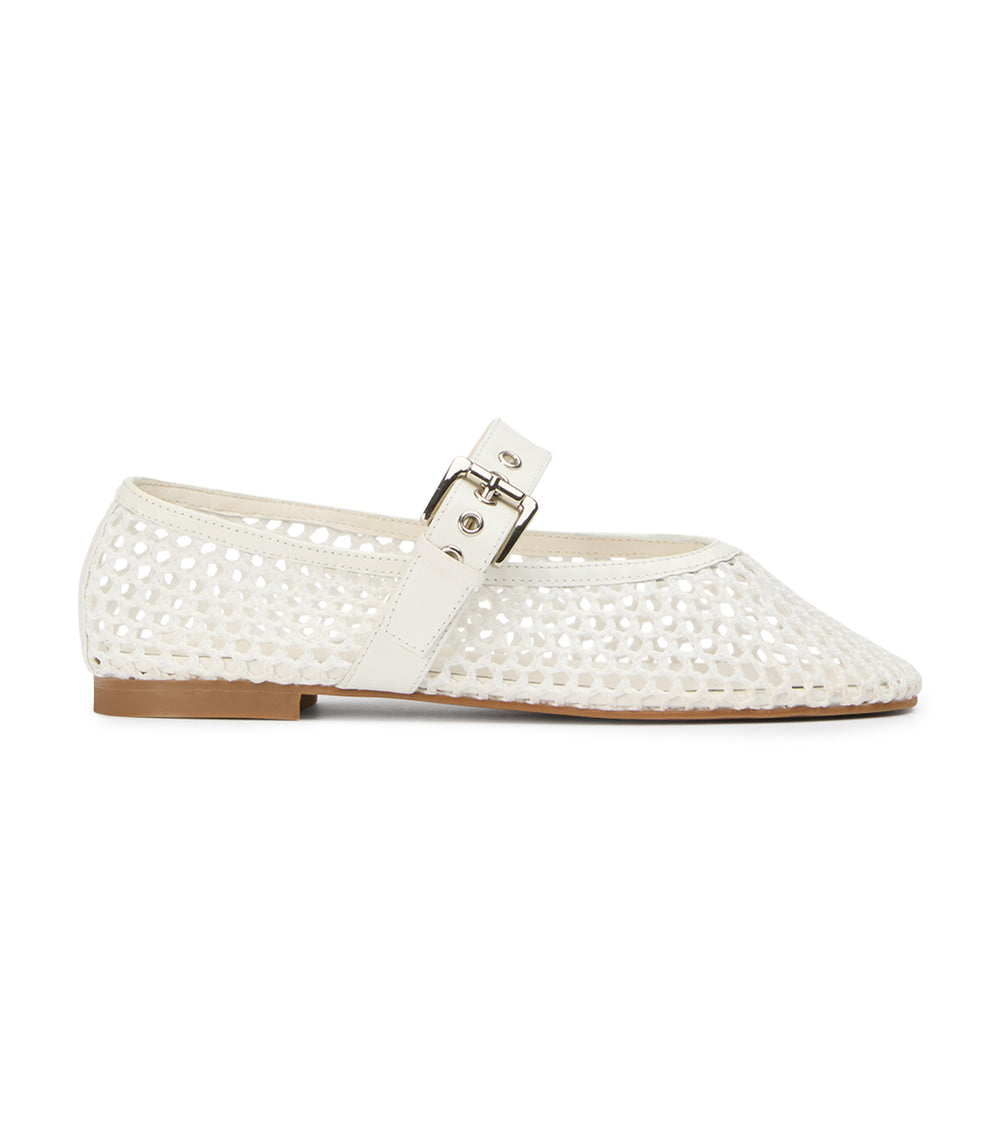 Tony Bianco Carla White Braid - White Braid
