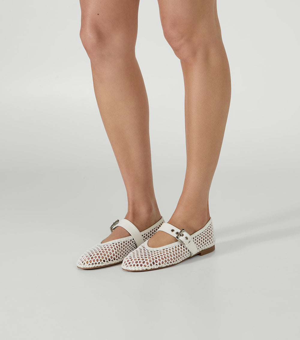 Tony Bianco Carla White Braid - White Braid