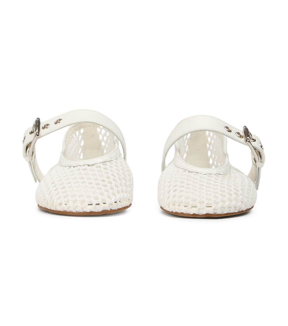 Tony Bianco Carla White Braid - White Braid