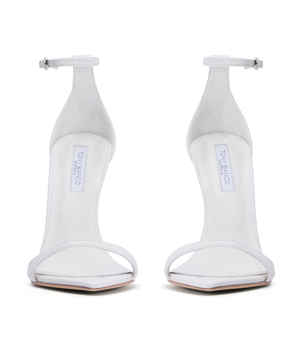 Tony Bianco Martini White Nappa - White Nappa