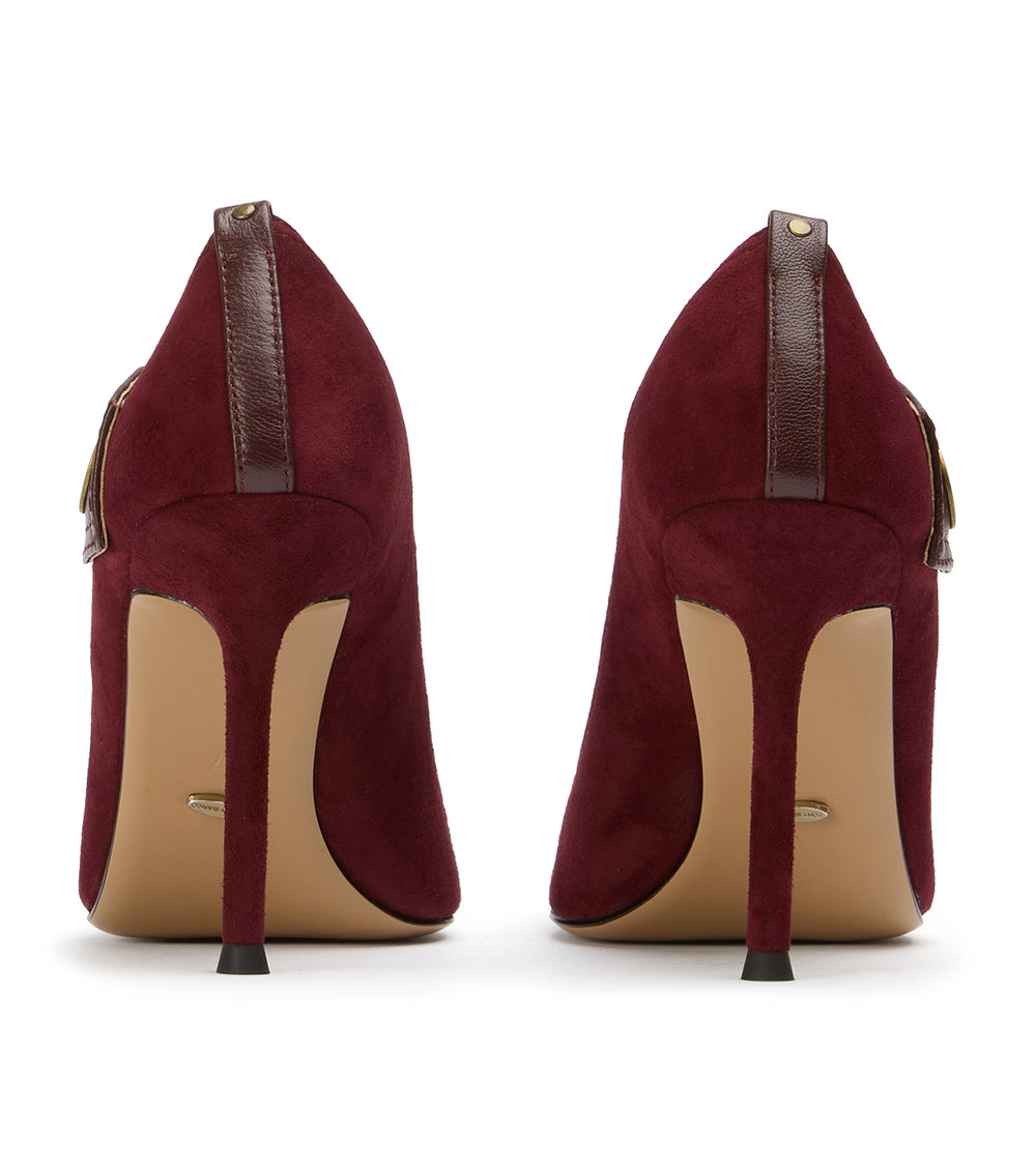 Tony Bianco Nessa Vino Suede/Vino - Vino Suede/Vino