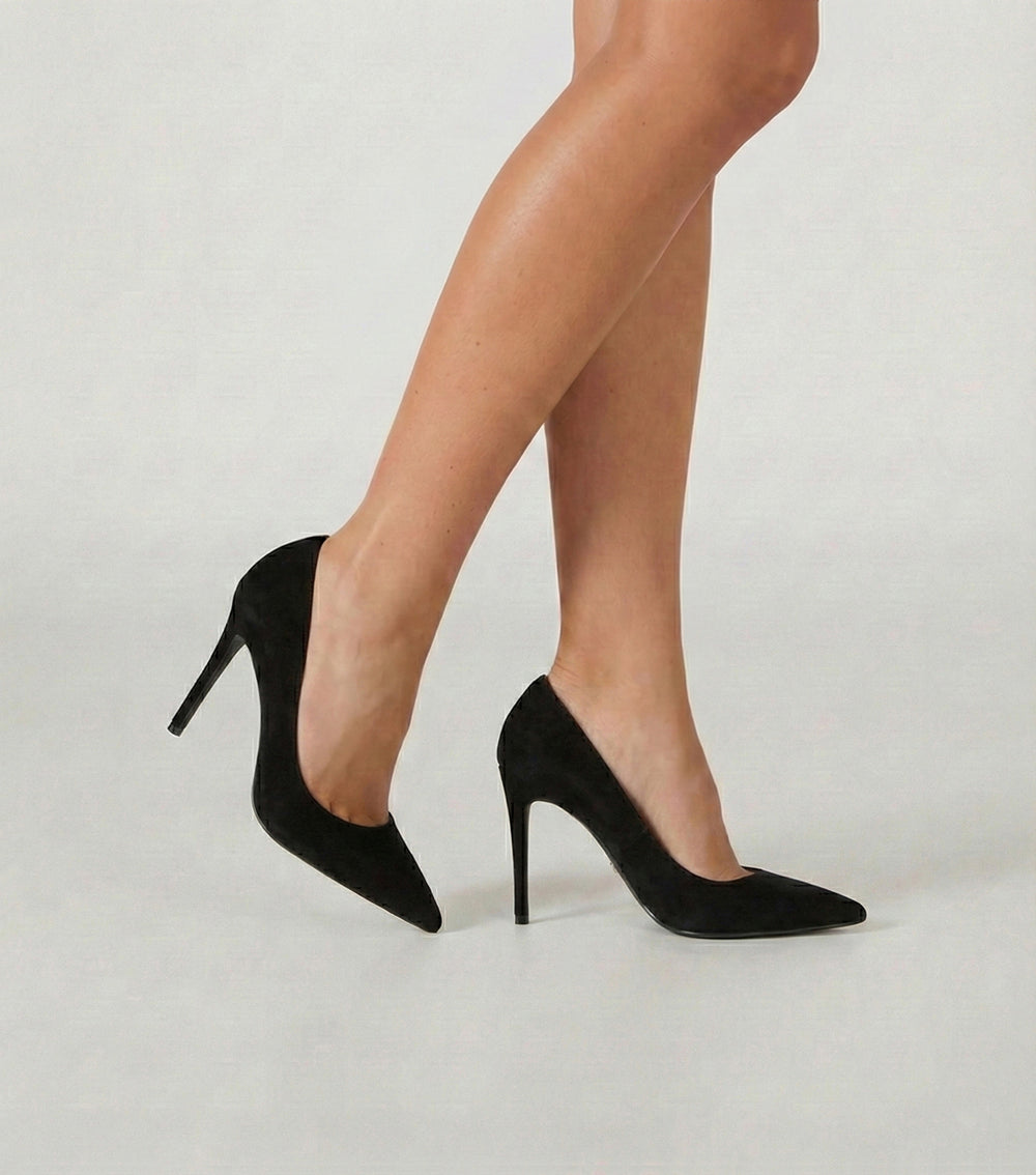 Tony Bianco Anja Black Suede - Black Suede