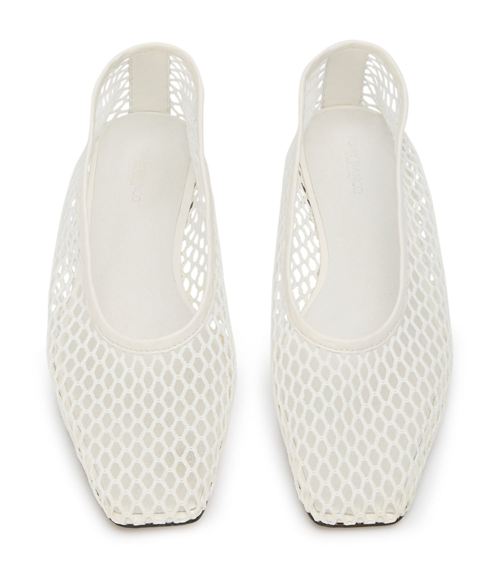 Tony Bianco Buzz White Mesh - White Mesh