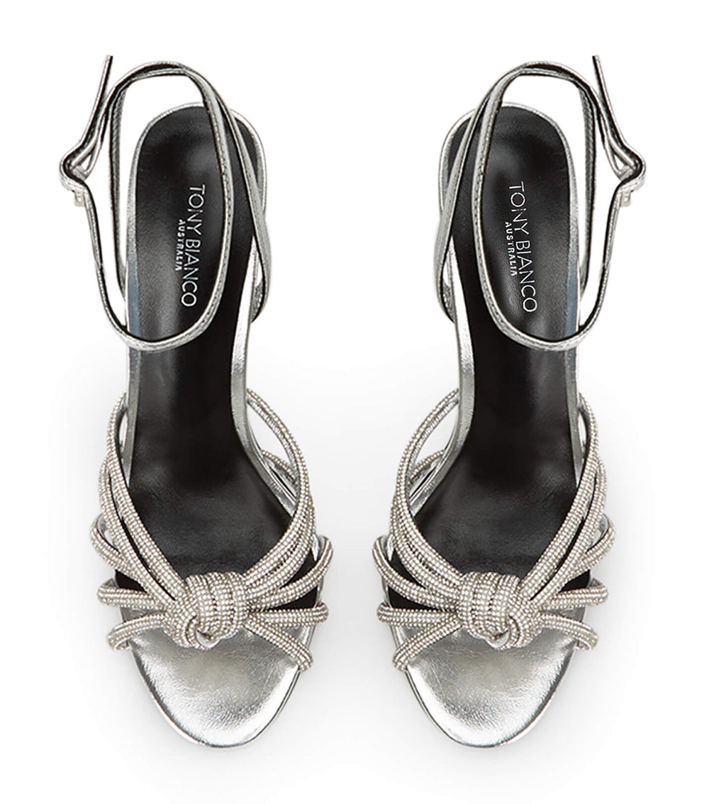 Tony Bianco Kyla Silver Foil - Silver Foil
