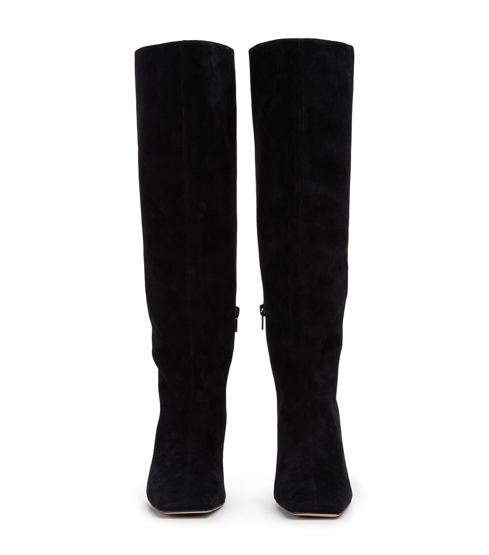 Tony Bianco Flex Black Suede - Black Suede