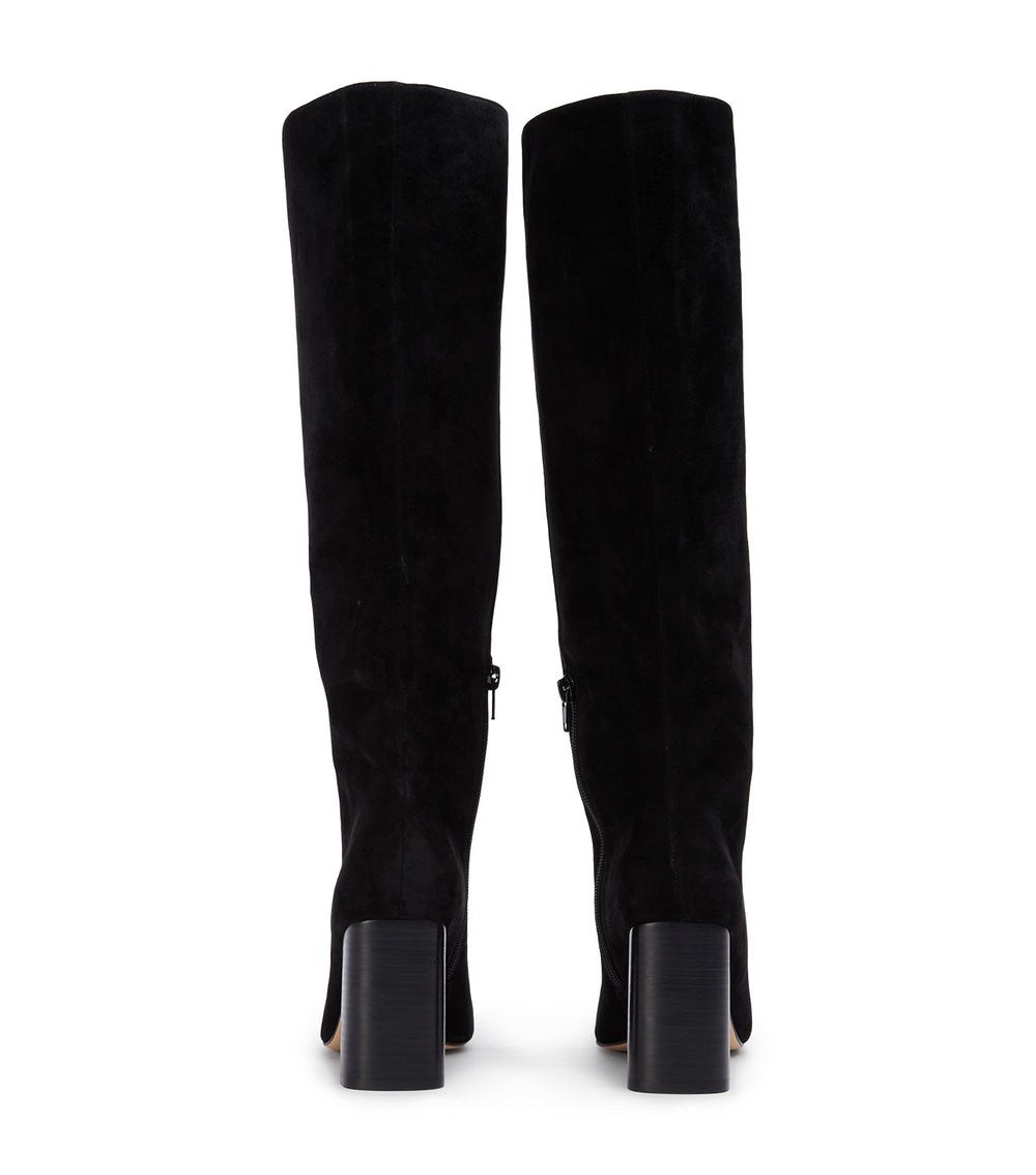 Tony Bianco Flex Black Suede - Black Suede