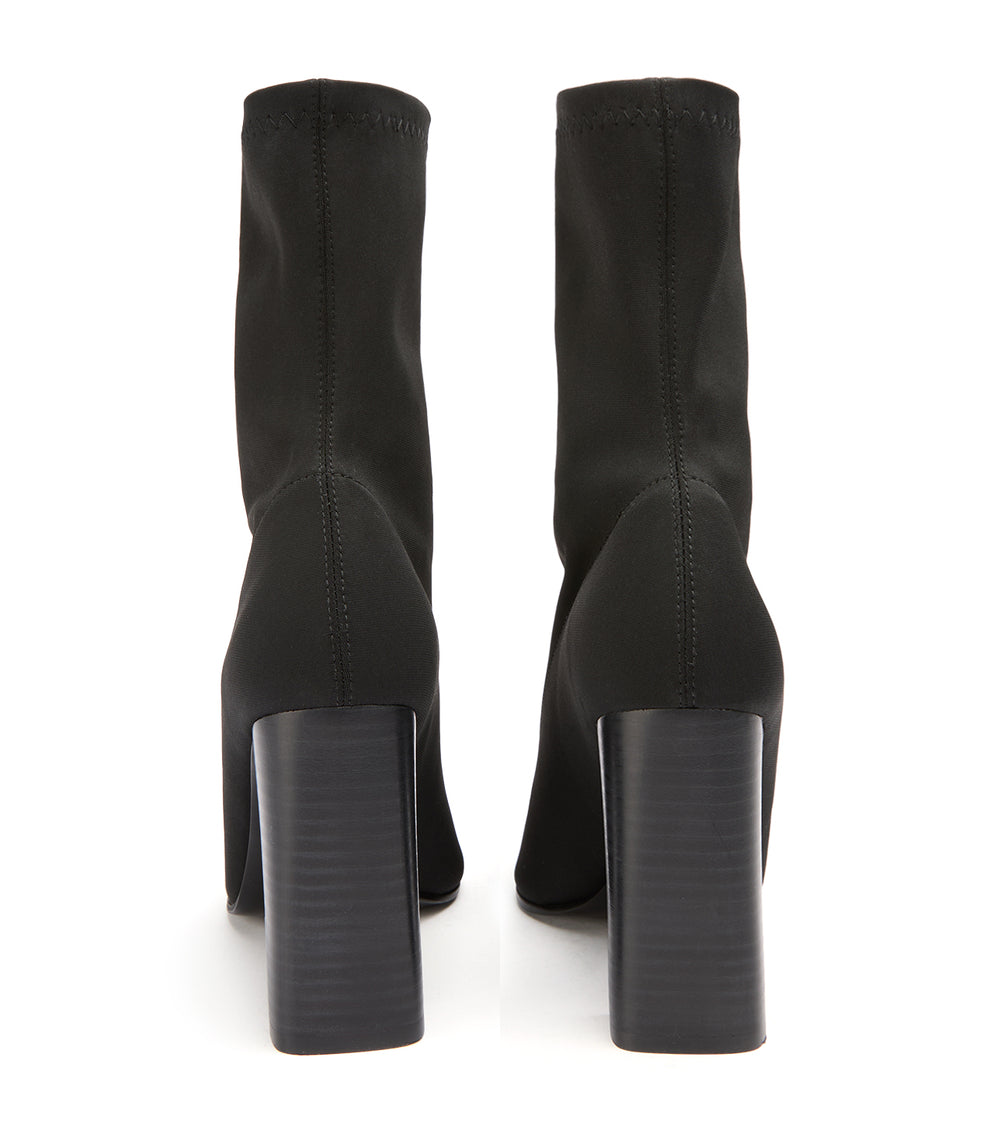 Tony Bianco Fiddy Black Lycra - Black Lycra