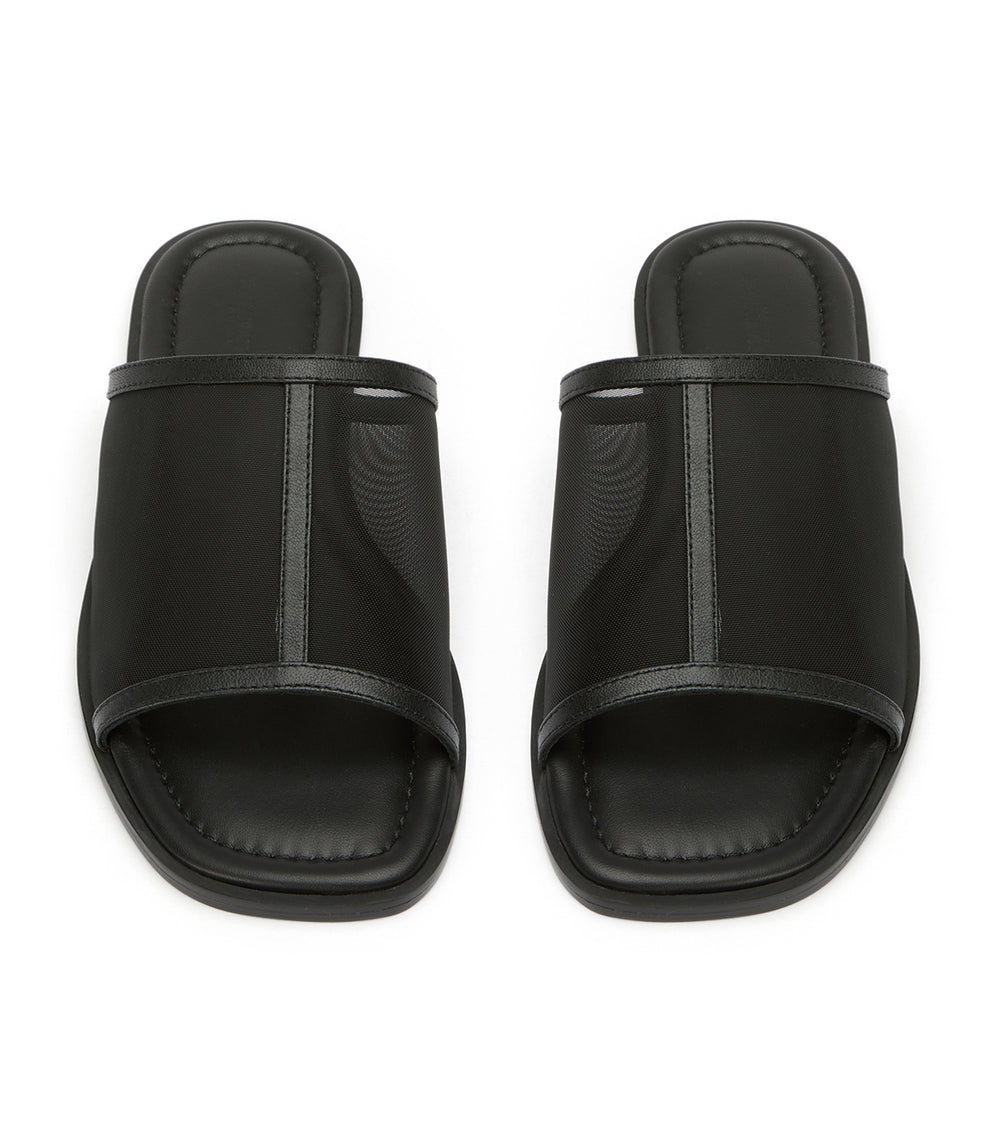 Tony Bianco Milly Black Nylon/Black - Black Nylon/Black