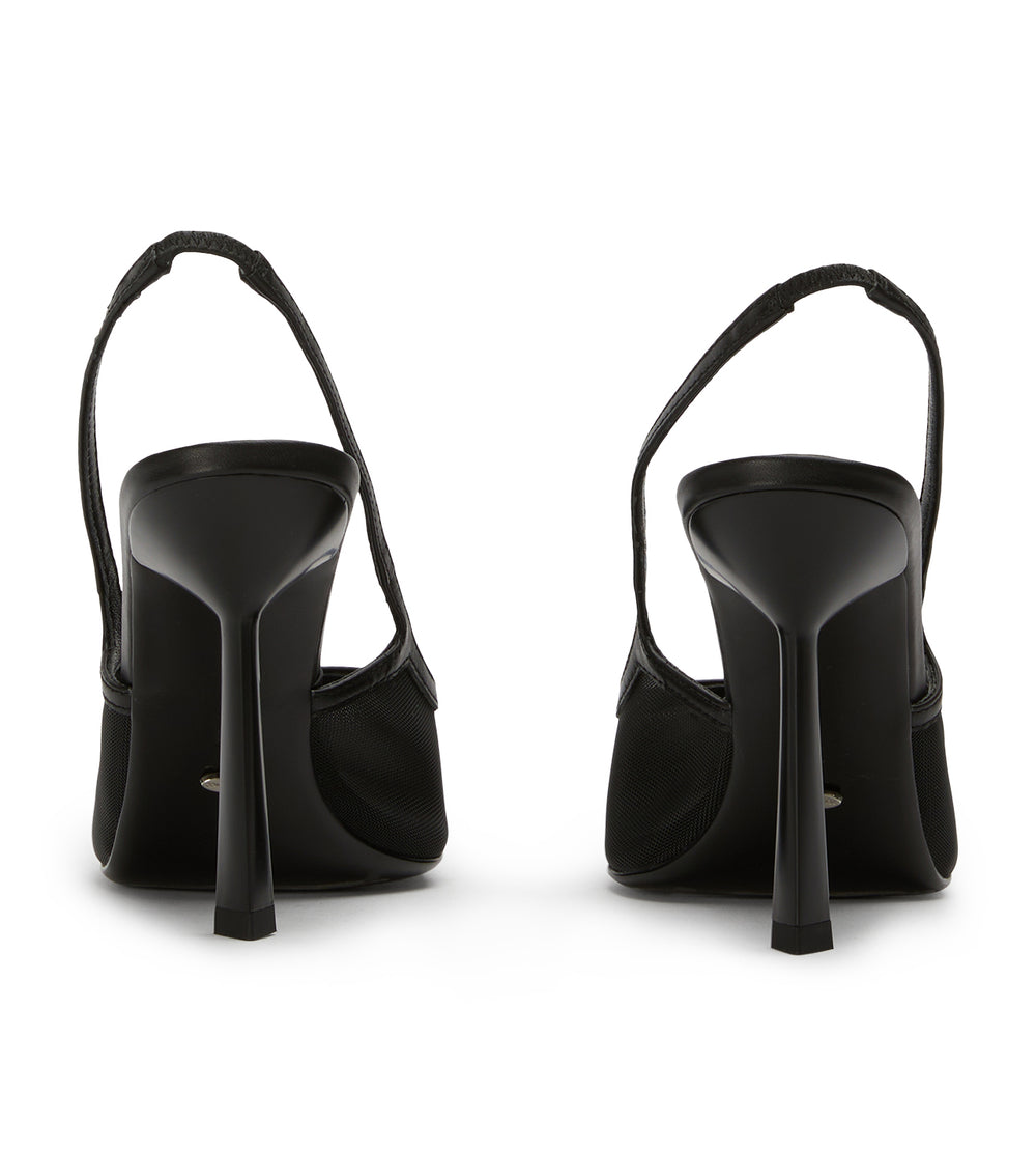 Tony Bianco Glide Black Nylon - Black Nylon