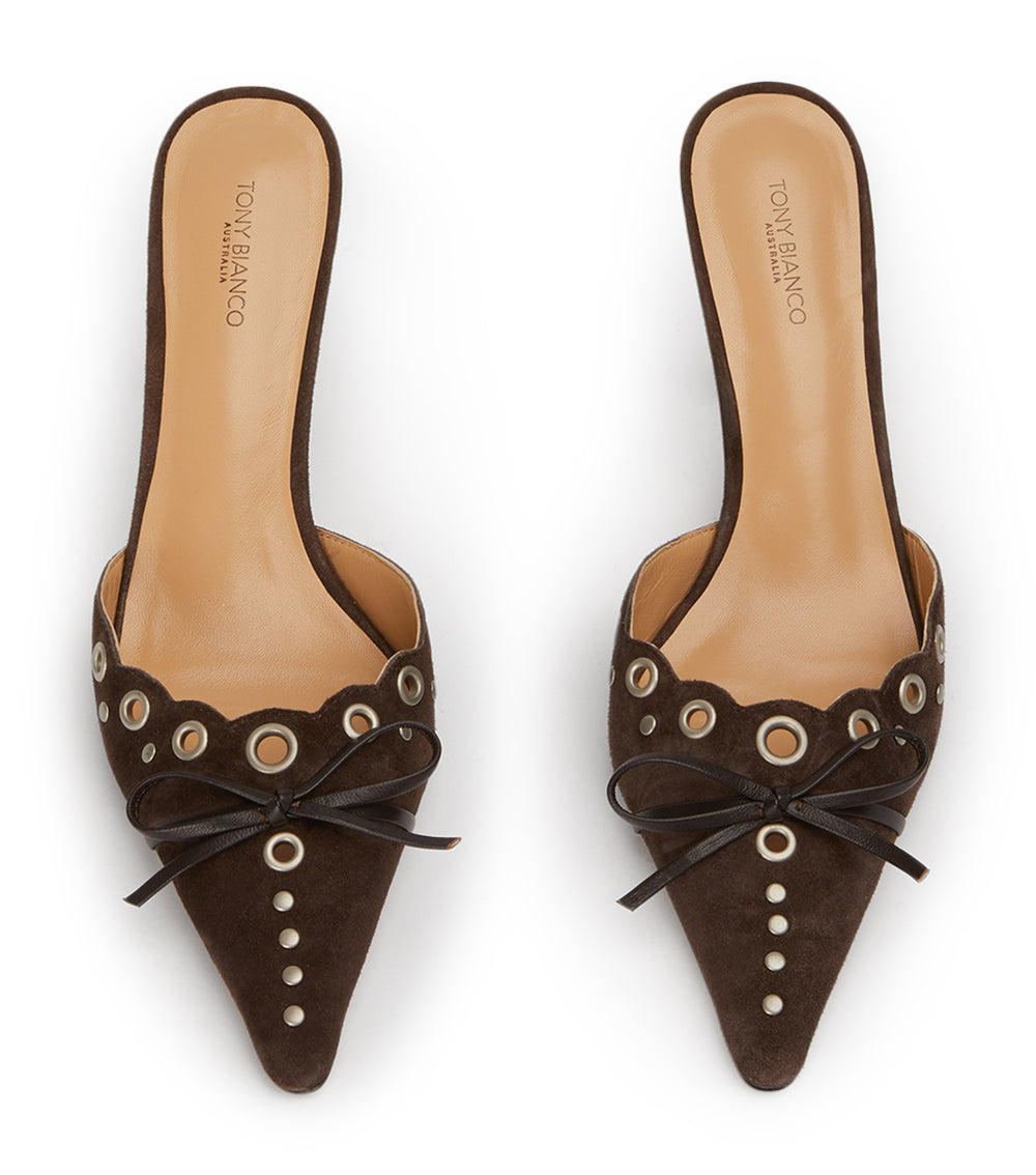 Tony Bianco Shae Espresso Suede - Espresso Suede