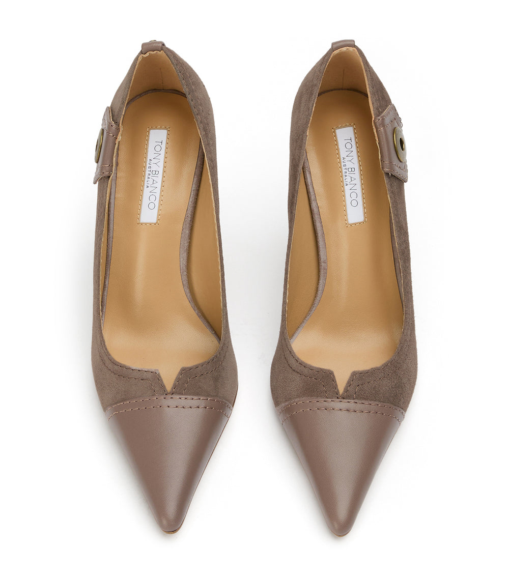Tony Bianco Nessa Ashen Suede/Ashen - Ashen Suede/Ashen