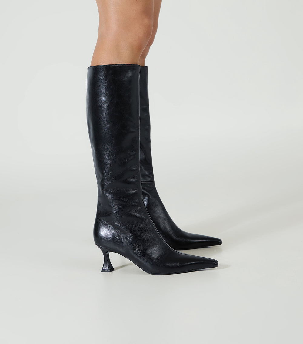 Tony Bianco Jaq Black Vintage - Black Vintage