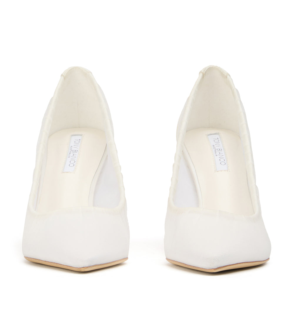 Tony Bianco Piper Ivory Tulle - Ivory Tulle