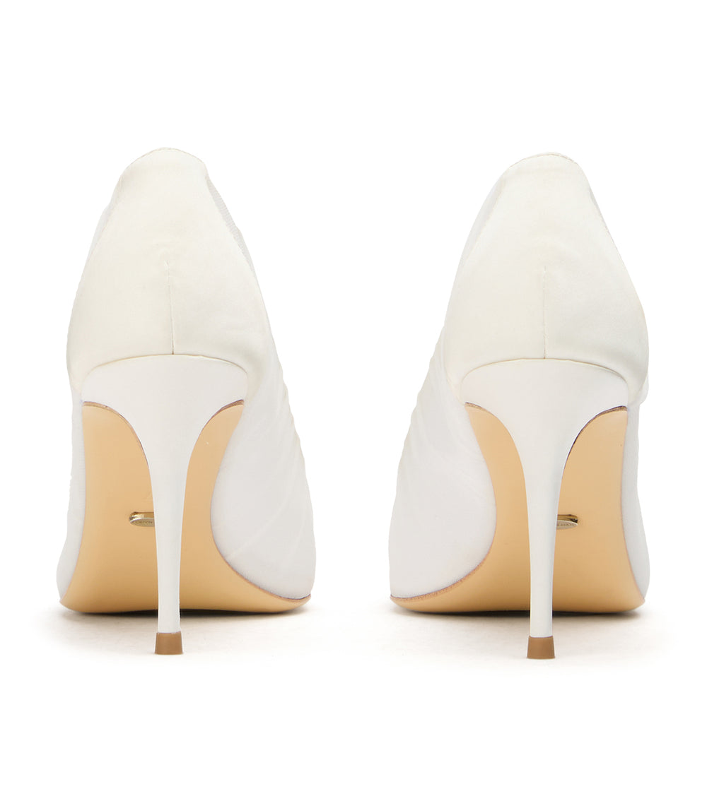 Tony Bianco Piper Ivory Tulle - Ivory Tulle