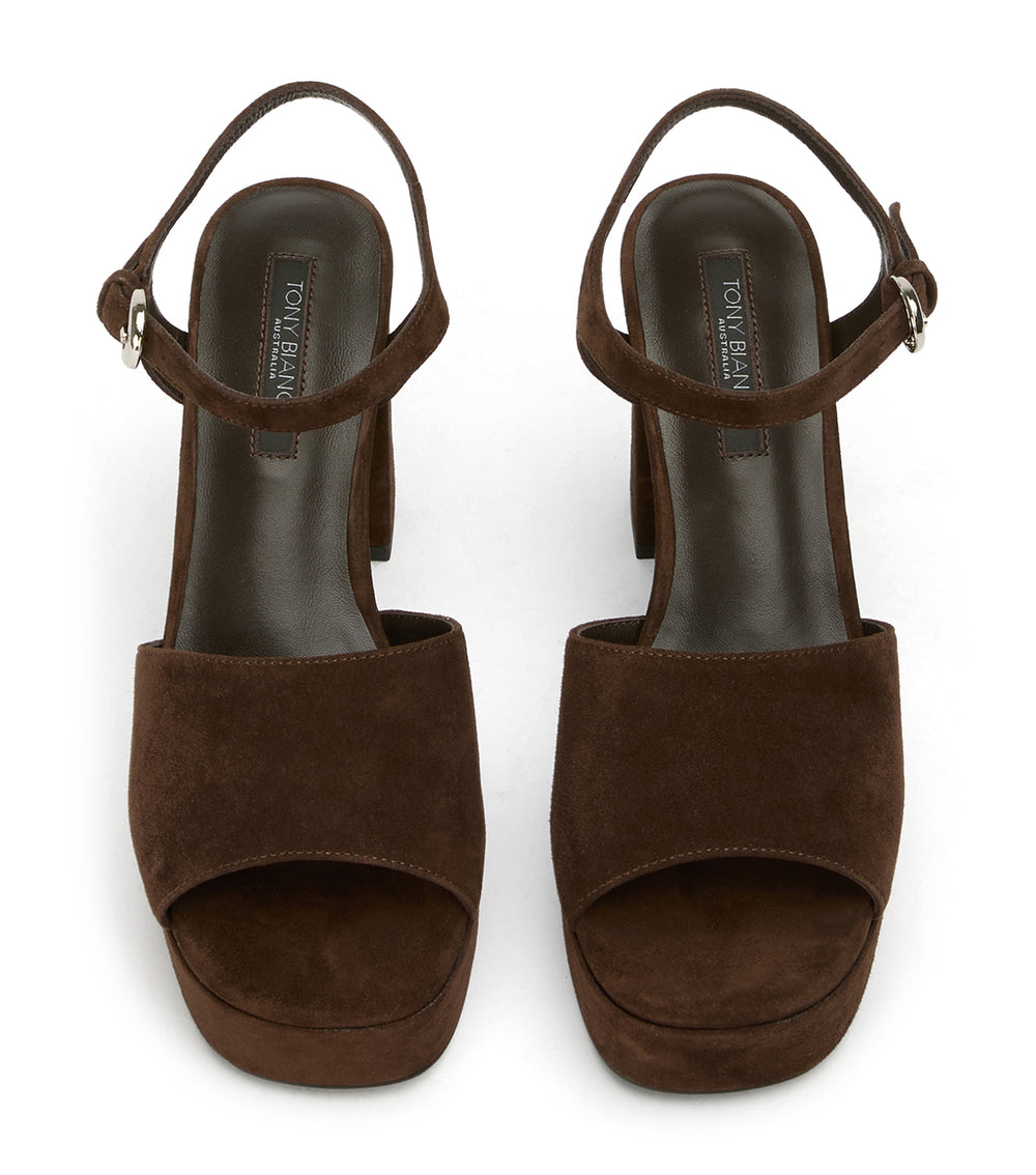 Tony Bianco Farrah Espresso Suede - Espresso Suede