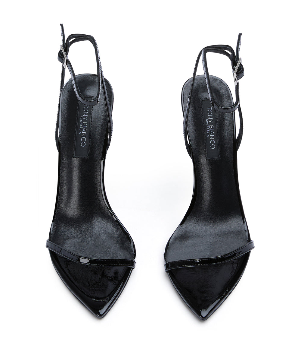 Tony Bianco Micky Black Patent - Black Patent